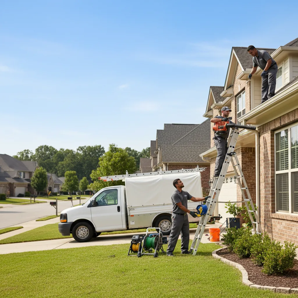 Home Gutter Service in Sharon Center, OH near me